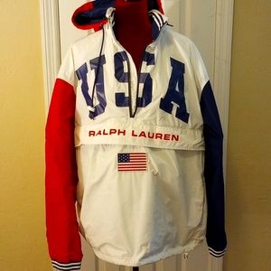 Xl polo USA jacket ( great jacket zipper off track)